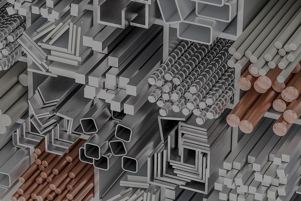 Utilize para produtos siderúrgicos