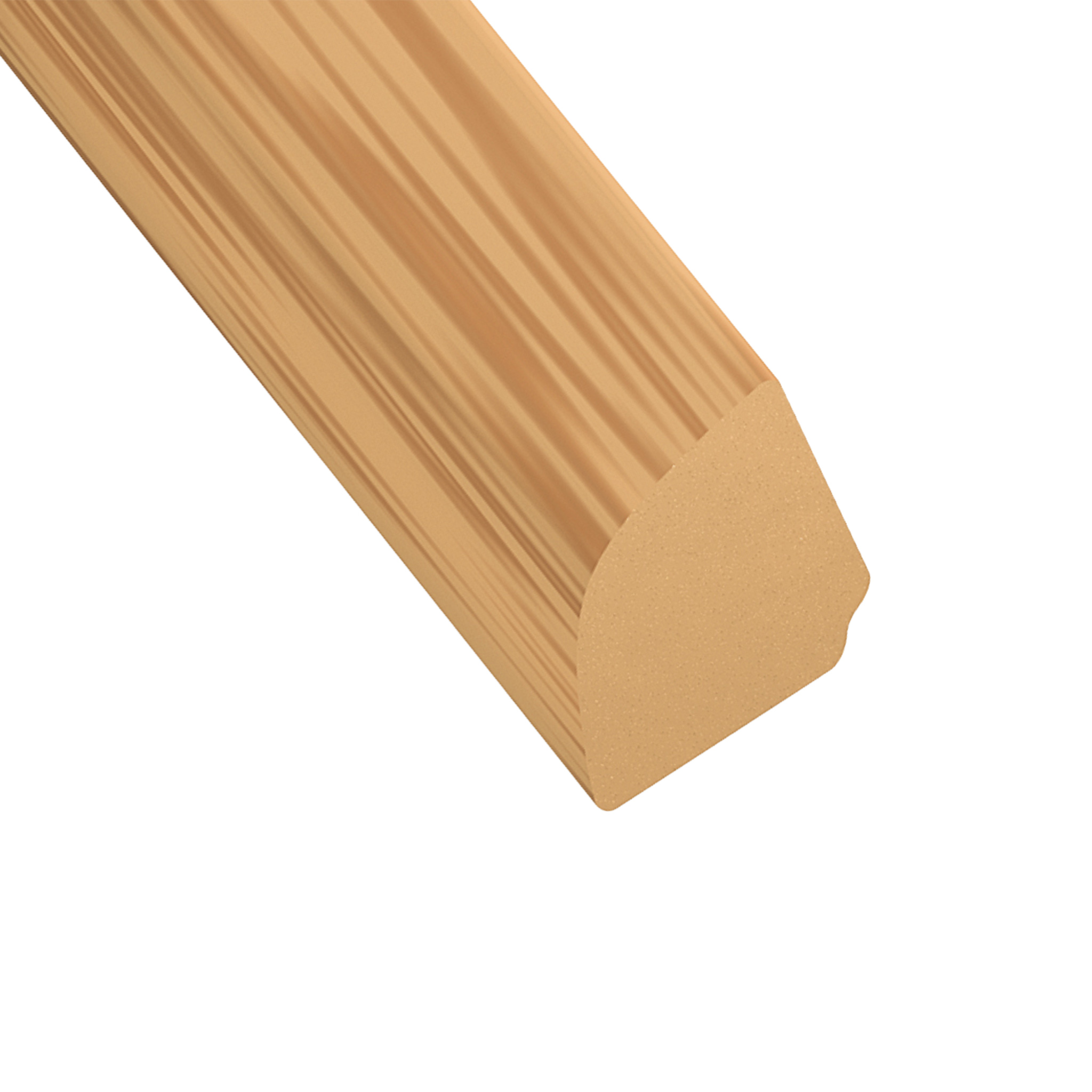 Perfil de PVC 1/4 Redondo 2,6m
