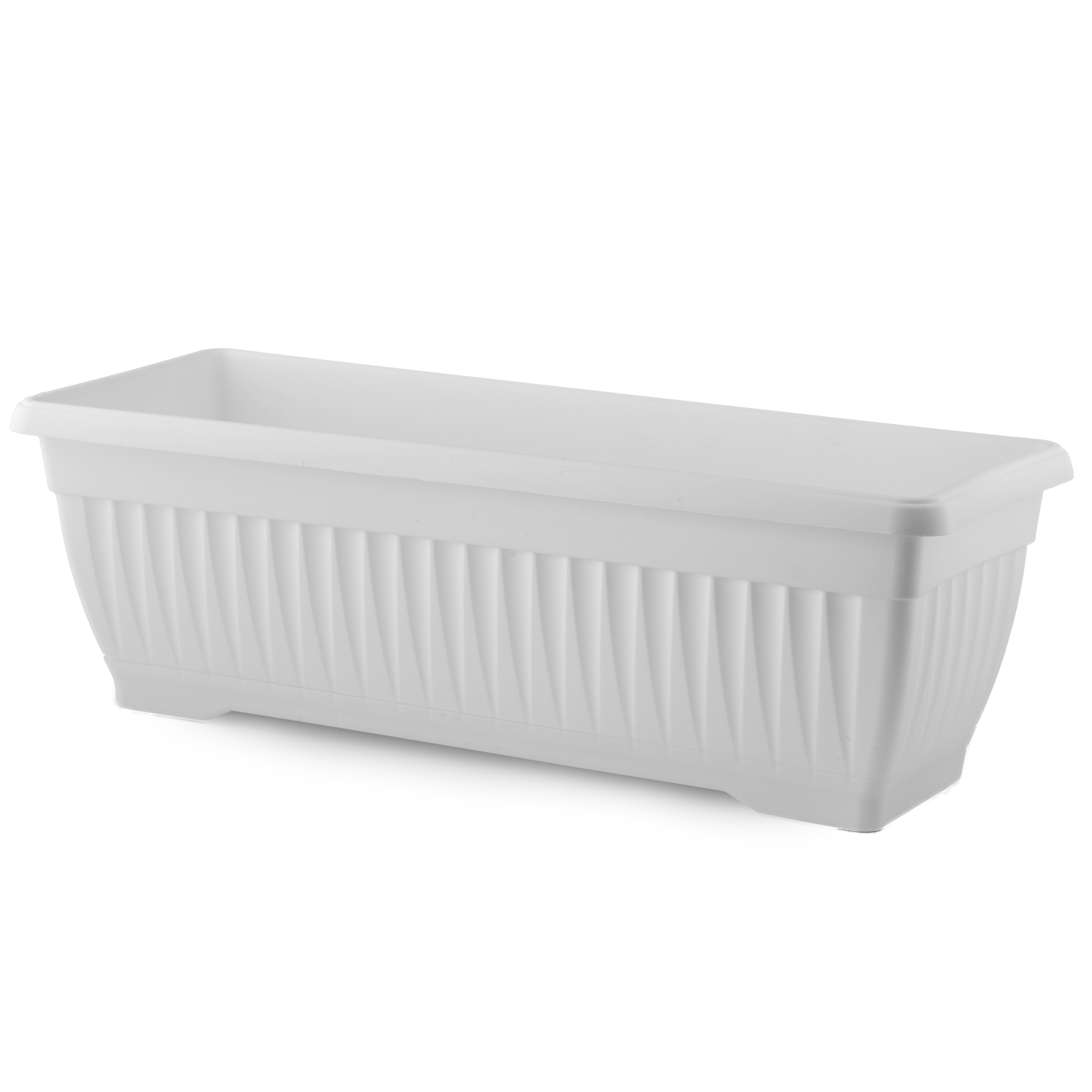 Floreira com Prato 50x19x16.5cm 9L