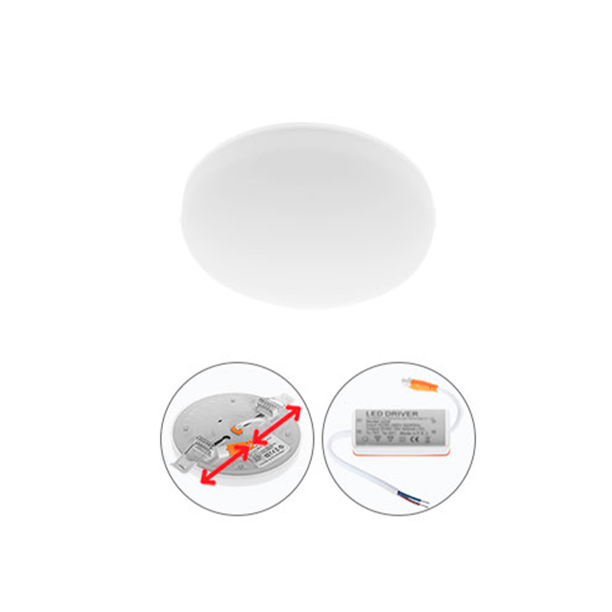 Foco LED Redondo de Encastrar Lumit Lira 4000K