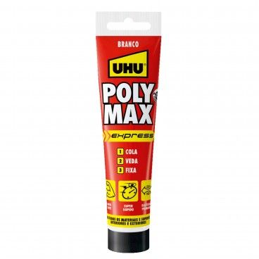 Cola e Veda UHU Poly Max Express 165g Cola e Veda UHU Poly Max Express 165g