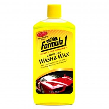 Carnauba Wash&Wax Champ� com Cera Formula1 473ml