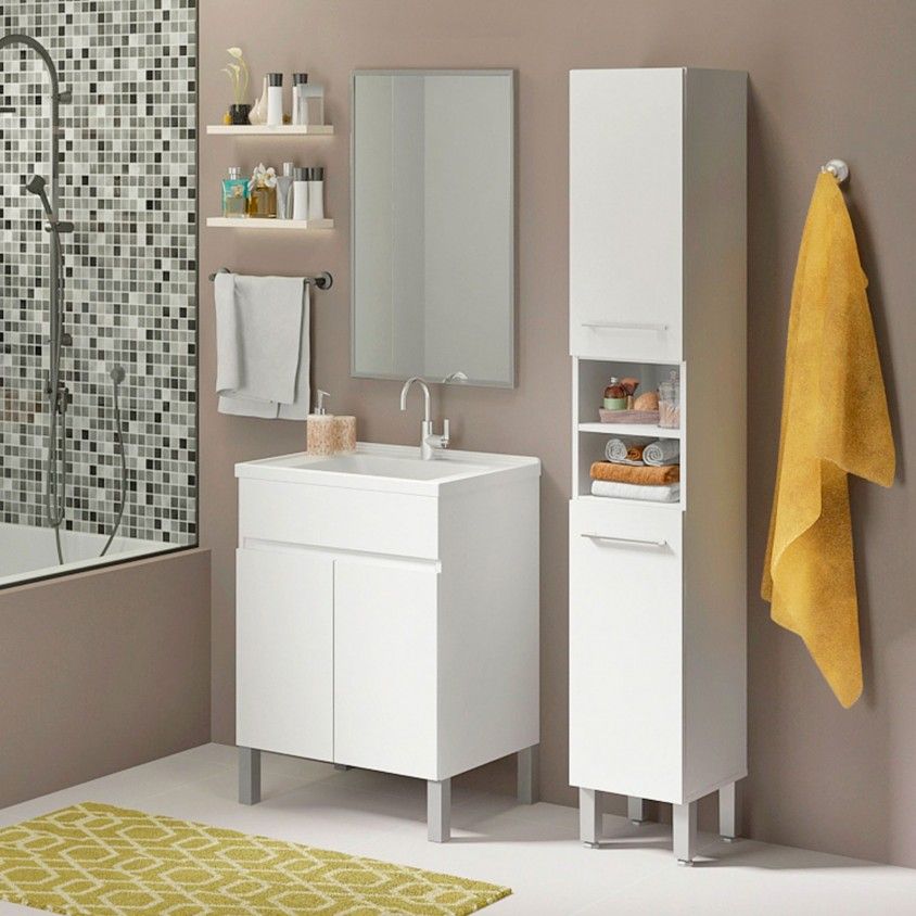 Coluna de Casa de Banho Teckno (2 Portas) Coluna de Casa de Banho Teckno (2 Portas)