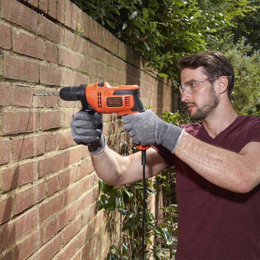 Berbequim com Percussão 500W Black&Decker BEH200 Berbequim com Percussão 500W Black&Decker BEH200