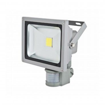 Projetor Exterior LED com Sensor 10W 650Lm 6000K Projetor Exterior LED com Sensor 10W 650Lm 6000K