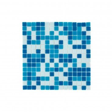 Pastilha Vidro Azul Escuro/Claro 32.7x32.7 Pastilha Vidro Azul Escuro/Claro 32.7x32.7
