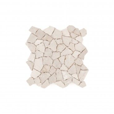 Mosaico Mármore Irregular Branco 30x30 Mosaico Mármore Irregular Branco 30x30