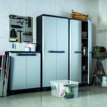 Pack Arm�rio em Resina Linear Alto + Baixo