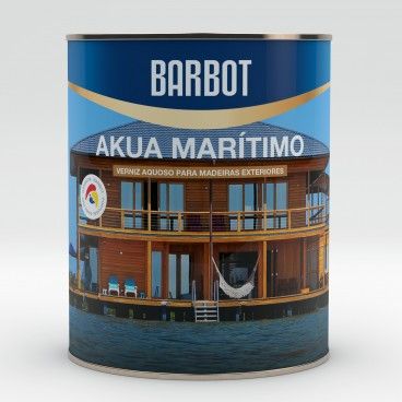 Verniz Aquoso Barbot Akua Marítimo 0.75L Verniz Aquoso Barbot Akua Marítimo 0.75L