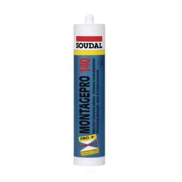 Cola de Montagem Soudal Montagepro 140 310ml Cola de Montagem Soudal Montagepro 140 310ml