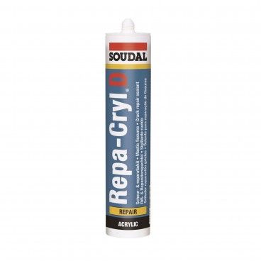 Selante Acrílico Soudal Repa-Cryl D Branco 310ml Selante Acrílico Soudal Repa-Cryl D Branco 310ml