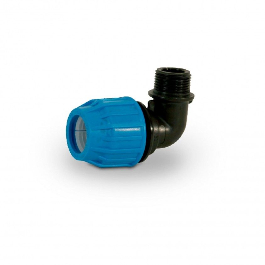 Joelho com Sa�da Roscada Macho de Encaixe R�pido