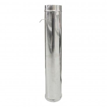 Tubo Rgido com Registo Inox