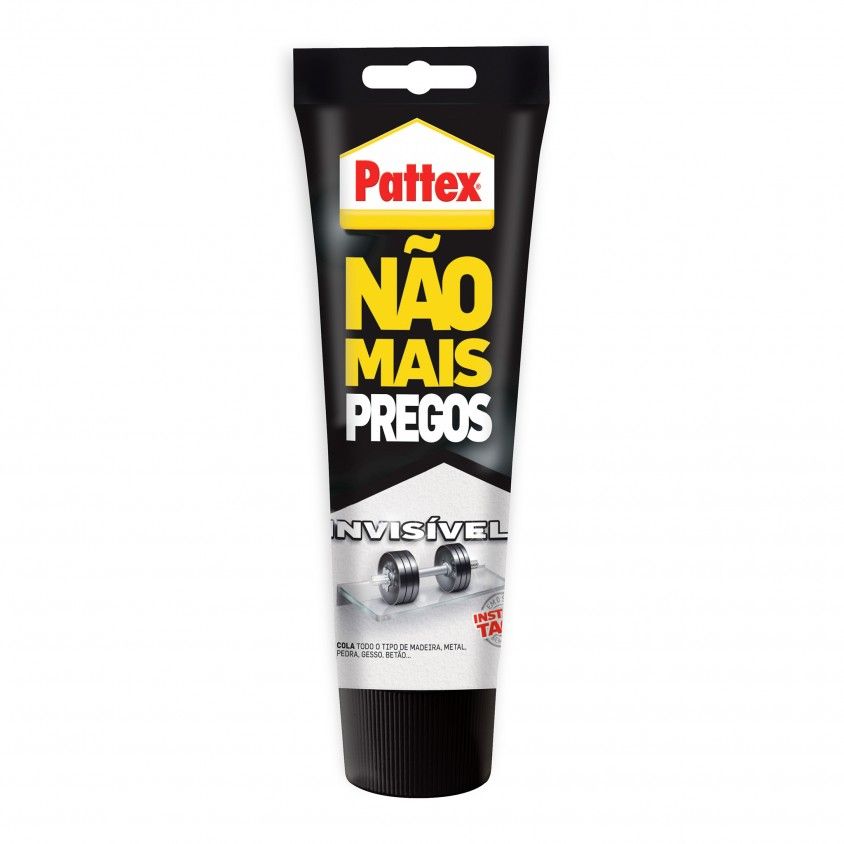 Cola de Montagem Pattex No Mais Pregos Invisivel 200ml