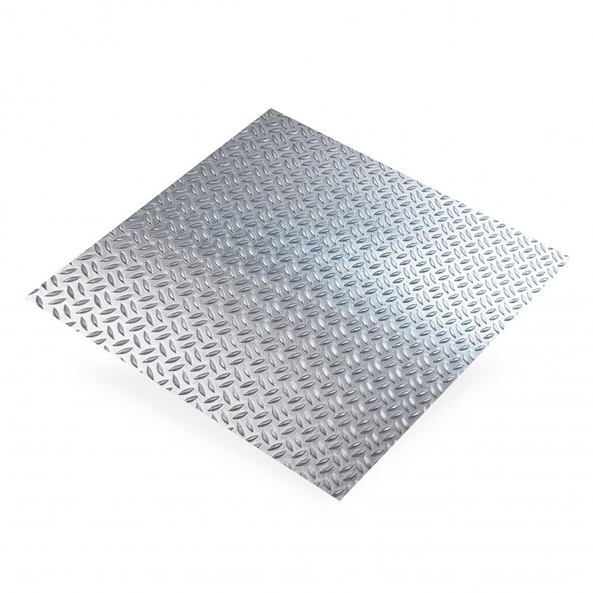 Chapa de Alumnio Bruto Gro de Cevada 1,2mm