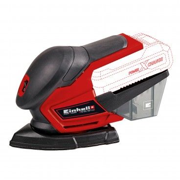 Lixadora Orbital sem Fio sem Bateria Einhell TE-OS 18/1 Li Solo