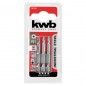 Kwb Conjunto 3 Bits PZ Industrial 50mm