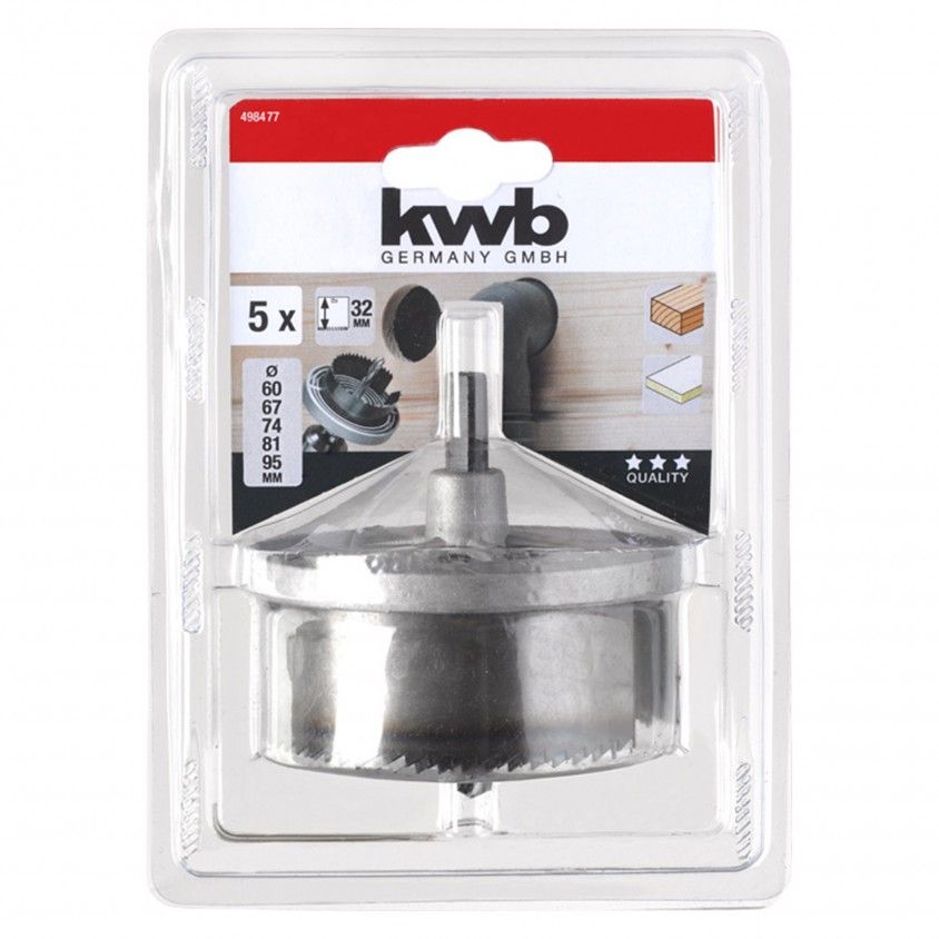 Kwb Conjunto Serras Craneanas 5 Peas 60-95x18mm