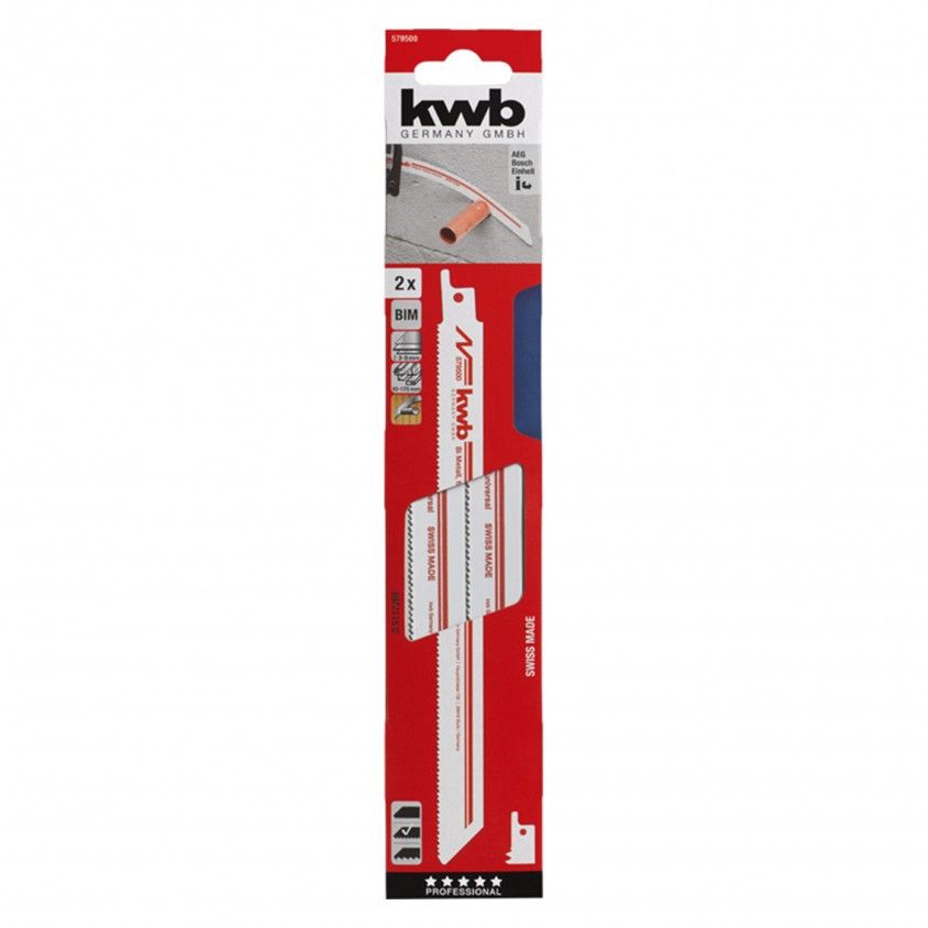 Kwb Lmina para Serra de Sabre BIM 228mm 2un