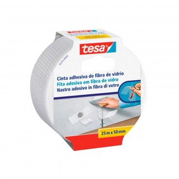 Fita Adesiva em Fibra de Vidro Tesa 25mx50mm Fita Adesiva em Fibra de Vidro Tesa 25mx50mm
