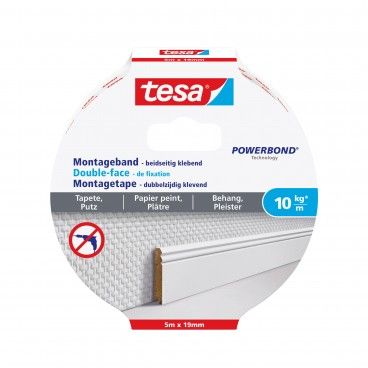 Fita Dupla-face Tesa Powerbond para Azulejos 5mx19mm