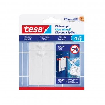 Prego Adesivo Tesa Powerstrips para Azulejos at 4kg