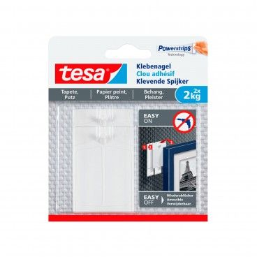 Prego Adesivo Tesa Powerstrips para Parede Pintada at 2kg