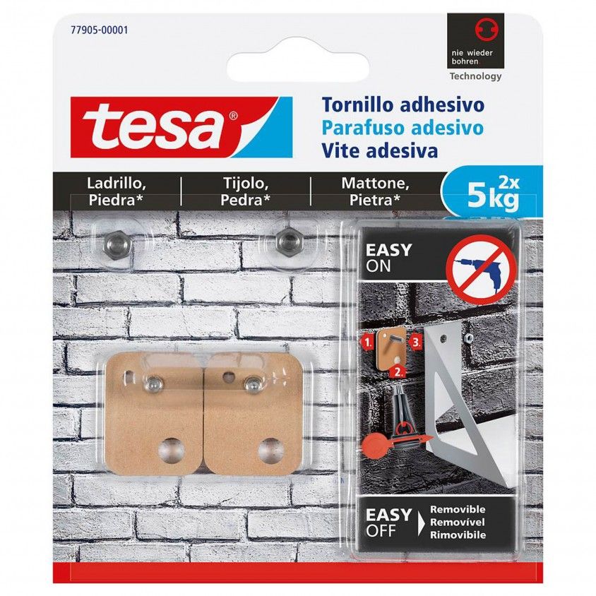 Parafuso Adesivo Quadrado Tesa para Tijolo e Pedra at 5kg