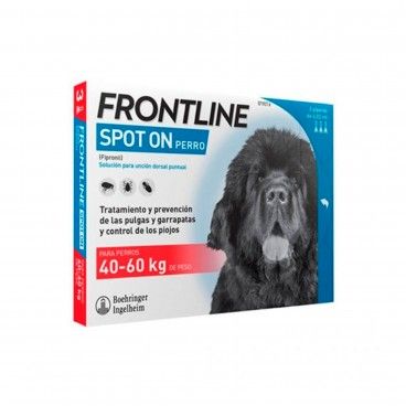 Desparasitante Cão Frontline Spot On 40-60Kg Desparasitante Cão Frontline Spot On 40-60Kg