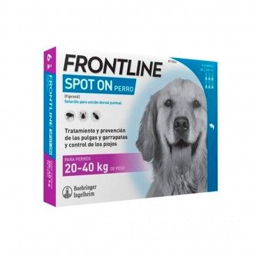 Desparasitante Cão Frontline Spot On 20-40Kg