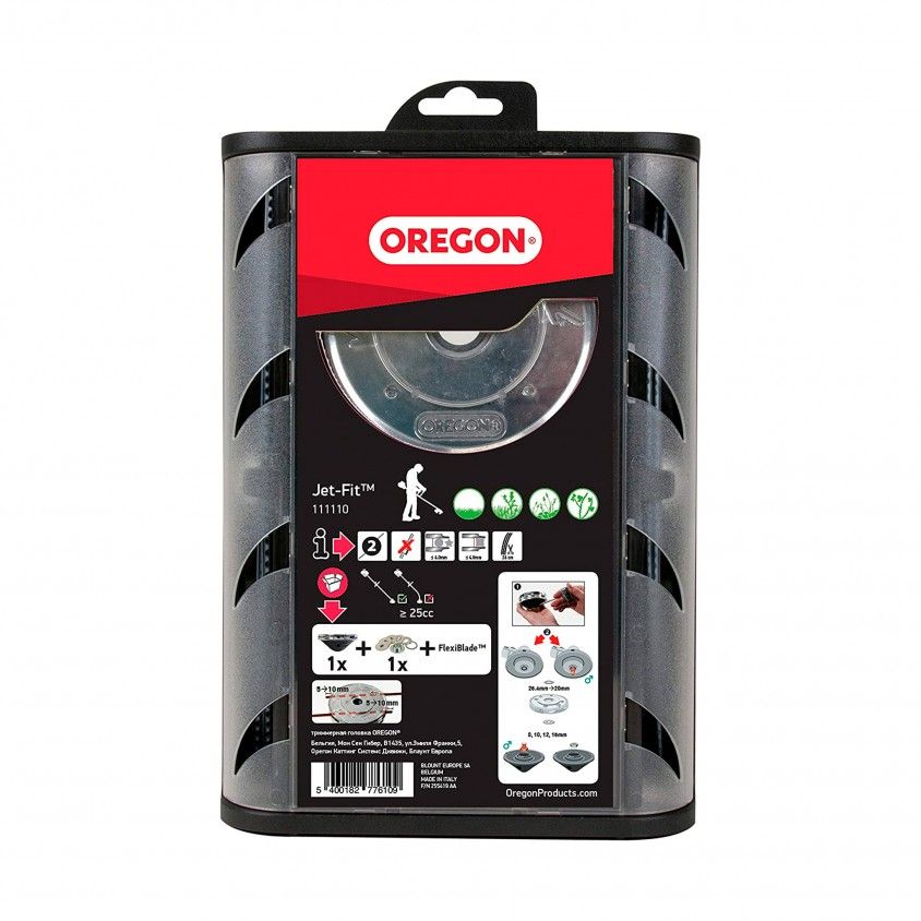 OREGON CABEÇA JET-FIT ALUMINIO 2 FIOS REF.111110 OREGON CABEÇA JET-FIT ALUMINIO 2 FIOS REF.111110