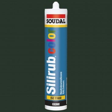 Silicone Neutro Soudal Silirub Color 310ml