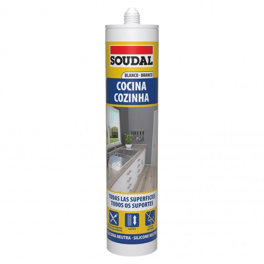 Silicone Cozinha Neutro Soudal 290ml