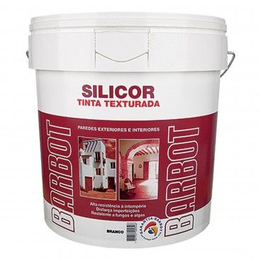 Tinta Texturada Barbot Silicor