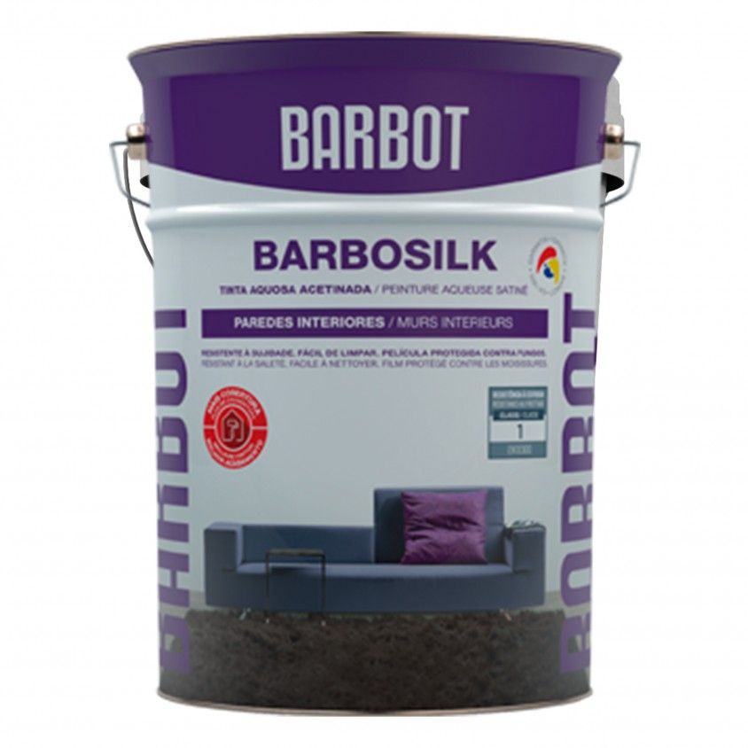 Tinta Aquosa Acetinada Barbosilk