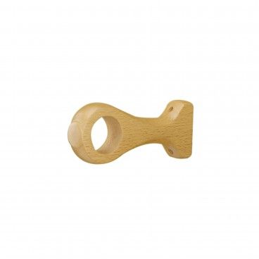 Suporte Monobloco em Madeira 28mm 2un