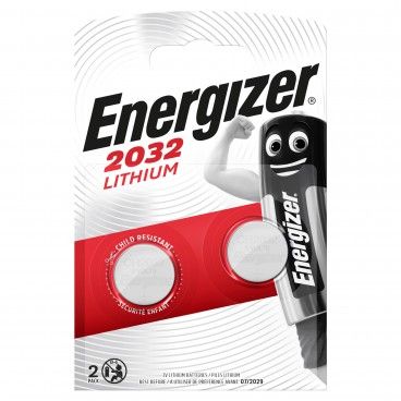 Pilha Energizer CR2032 Lithium 2un