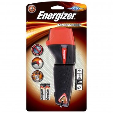 Lanterna Led Energizer Impact Rubber 2AA