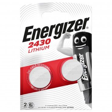 Pilha Energizer CR2430 Lithium 2un