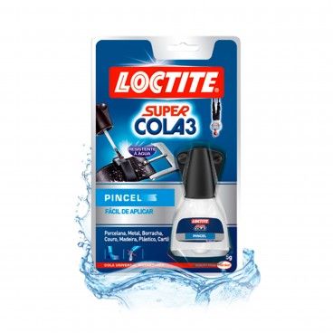 Super Cola 3 Loctite Pincel 5g