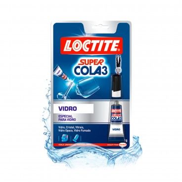 Super Cola 3 Loctite Vidro 3g