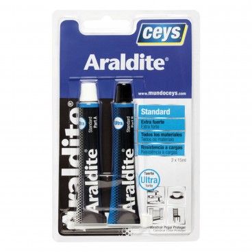 Cola Ceys Araldite Standard Grande 2x15ml