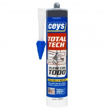 Cola e Veda Ceys Ms Total Tech Preto 290ml