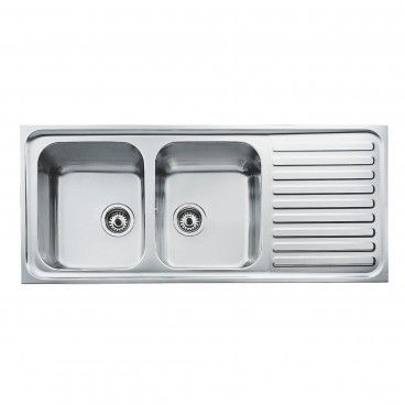 Lava-Louça Teka Classic 2C.1E Inox Lava-Louça Teka Classic 2C.1E Inox