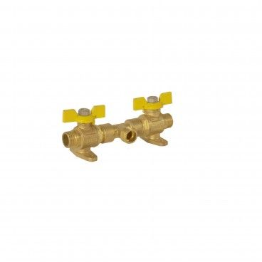 Coletor Duplo 20/150 com Pateres para Gs