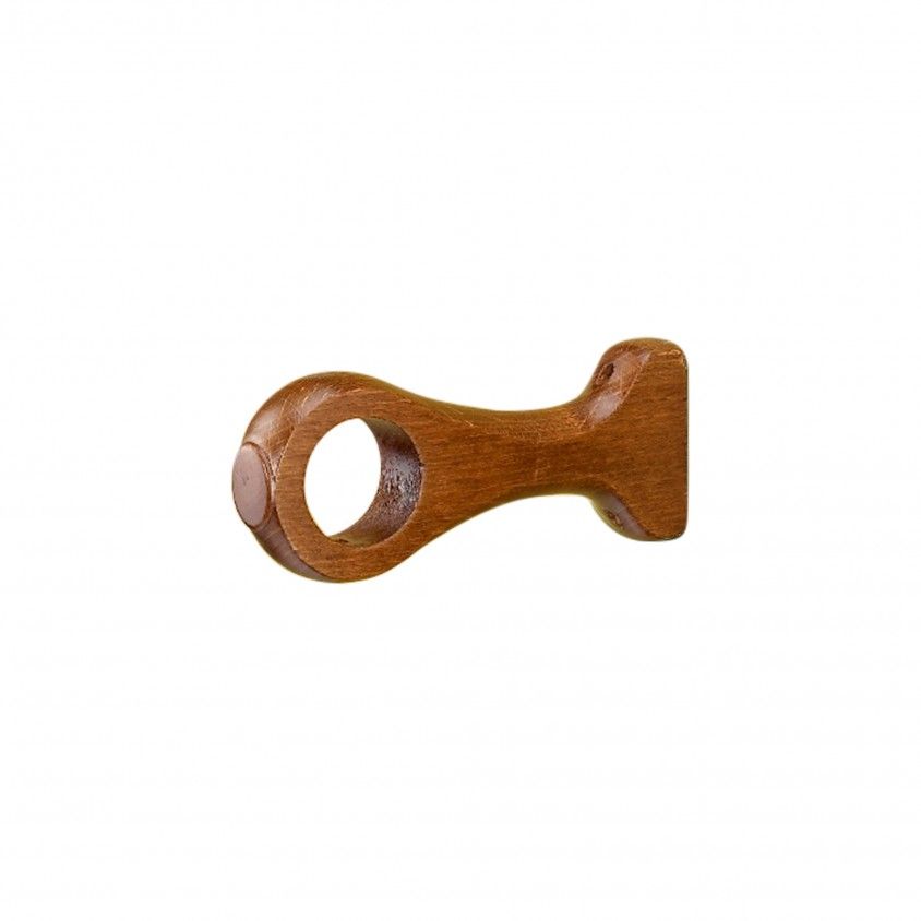 Suporte Monobloco em Madeira 28mm 2un