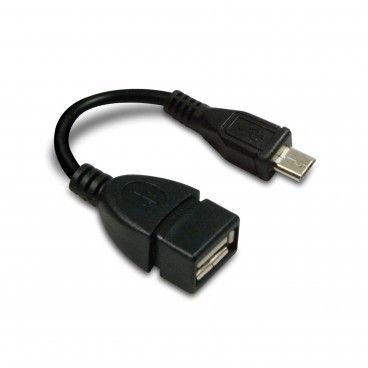 Cabo Micro USB B Macho / USB A Fmea