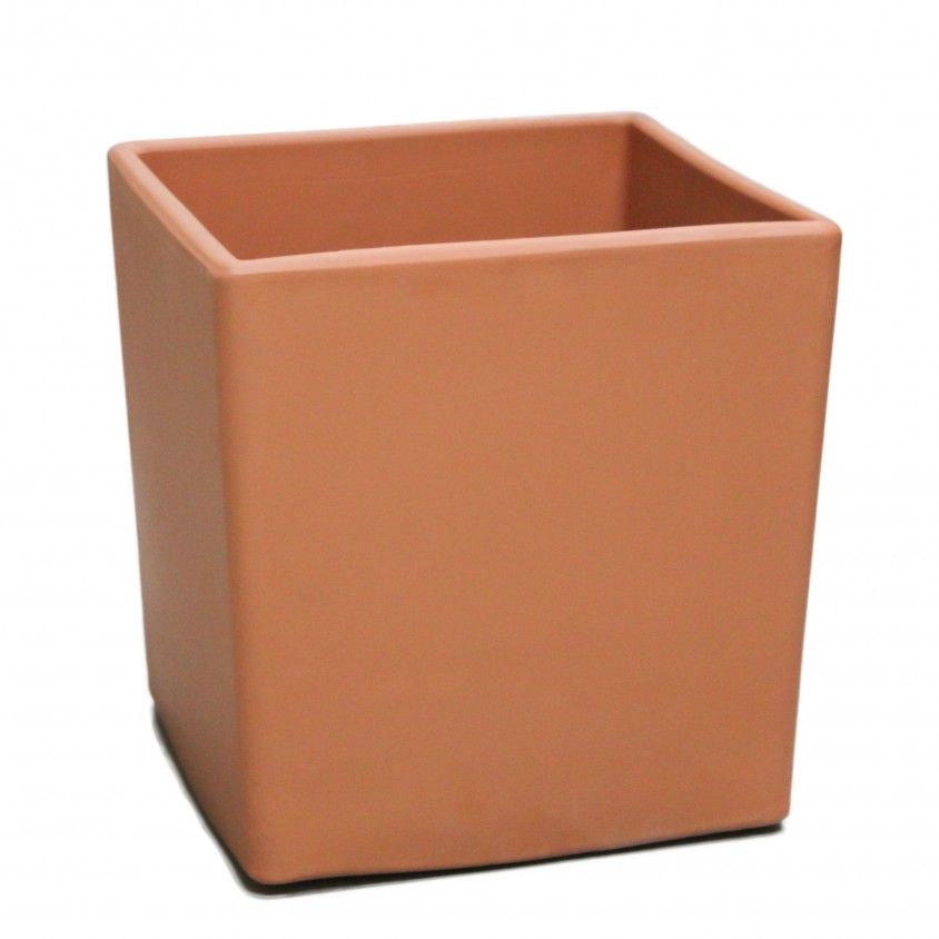 Vaso Terracota Cubo