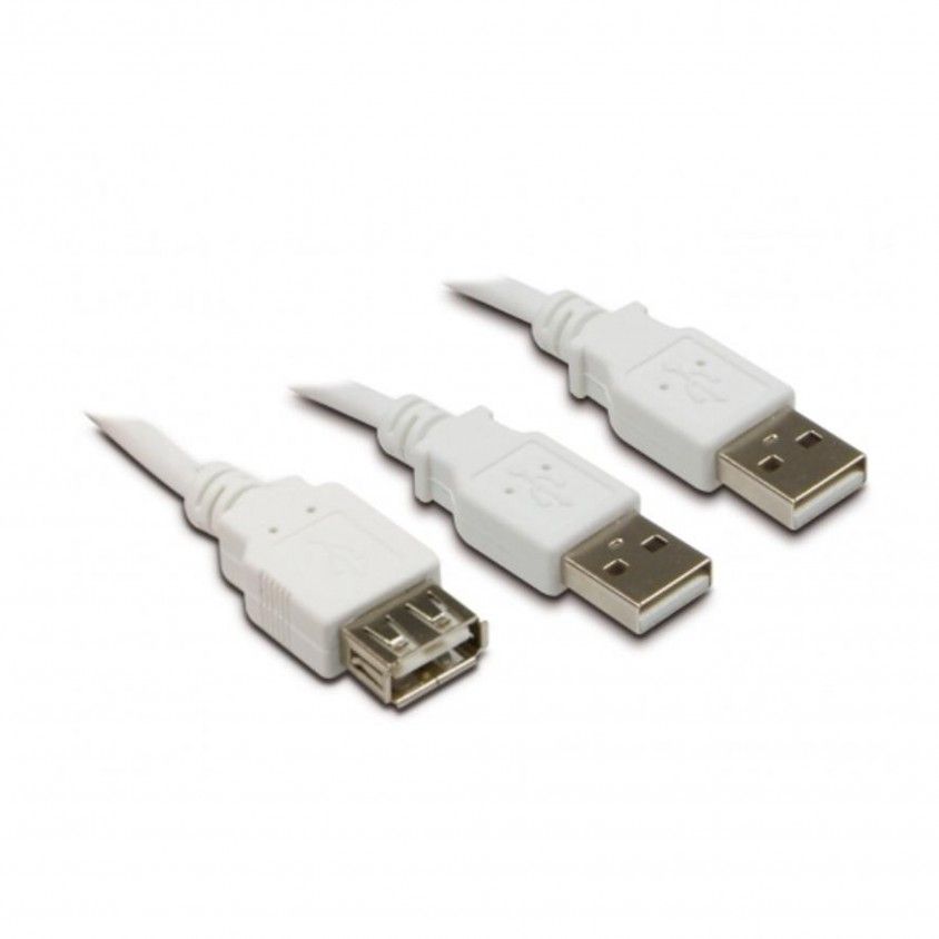 Cabo USB 2.0 2A Macho / A Fmea