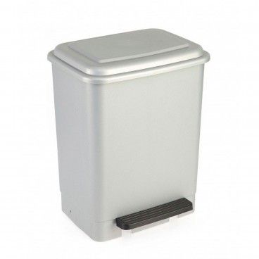 Cromados Modernos Balde do Lixo WC Cubo 5 L Cinza - 19802510